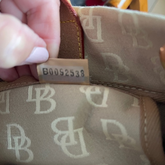 Dooney & Bourke Pristine Leather trim Bag - Picture 13 of 16